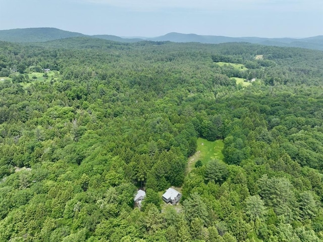1962 Shelburne Falls Rd, Conway, MA 01341 - drone / aerial view of a heavily wooded area and mountains