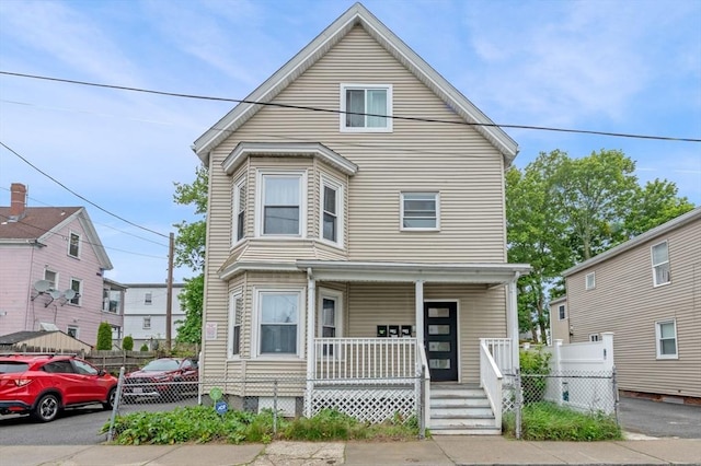12 Chestnut Ave, Lynn, MA 01902 - view of front of house featuring a porch