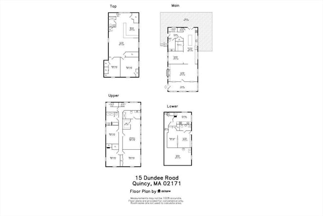 15 Dundee Rd, Quincy, MA 02171 - floor plan / room layout