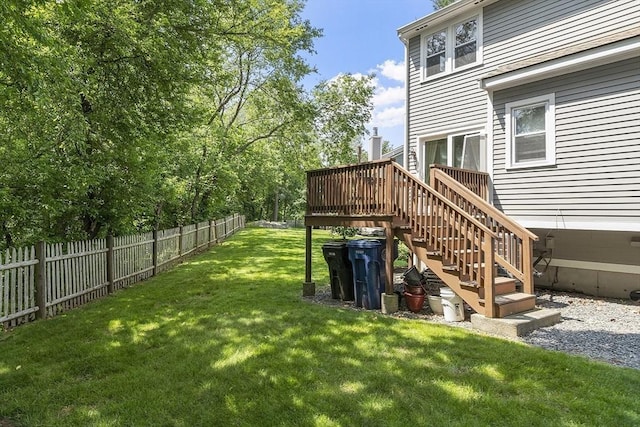 14 Russell Dr Unit 4D, Salem, MA 01970 - view of yard featuring stairway and a deck