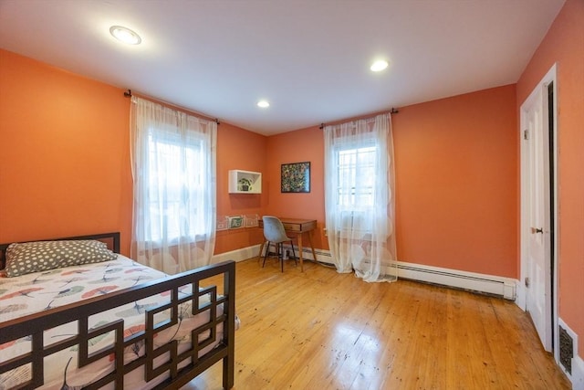 34 Lewis Ave Unit 34, Arlington, MA 02474 - bedroom with recessed lighting, multiple windows, and light wood-type flooring