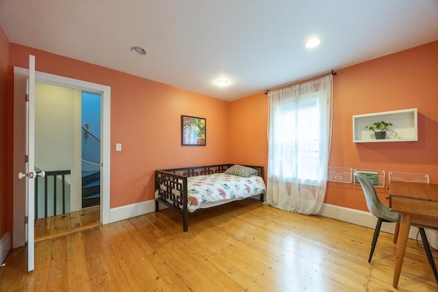 34 Lewis Ave Unit 34, Arlington, MA 02474 - bedroom featuring wood finished floors and recessed lighting