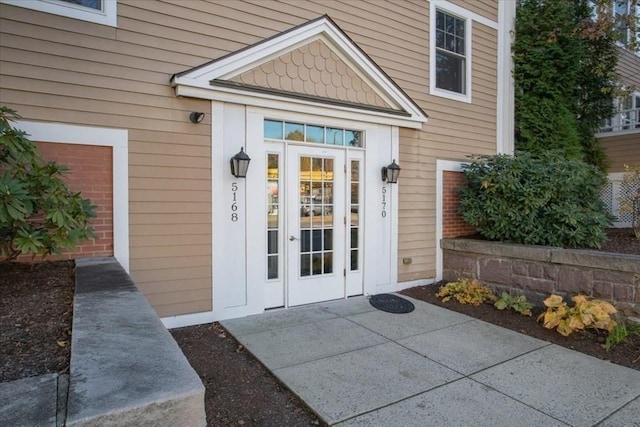 view of entrance to property