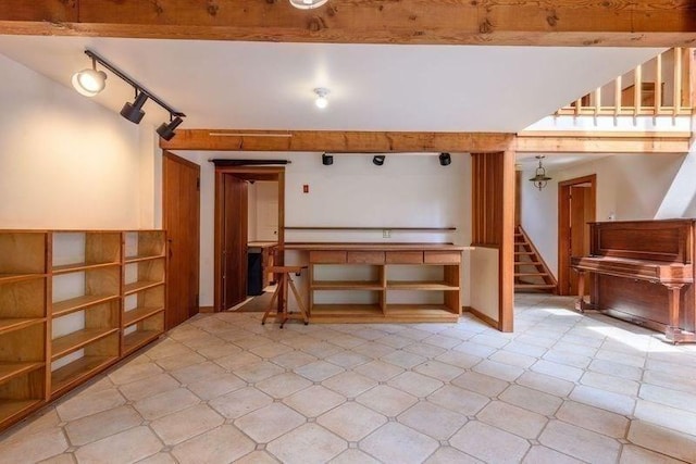 20 Lawton Rd, Leverett, MA 01054 - basement featuring stairway
