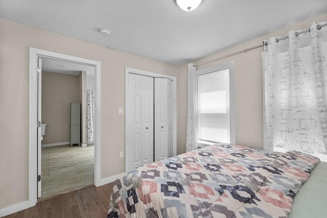 4002 Church St, Palmer, MA 01069 - bedroom featuring wood finished floors and a closet