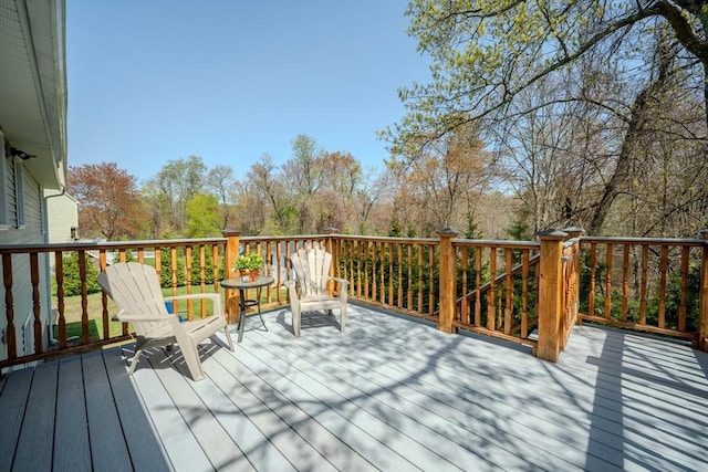 view of deck