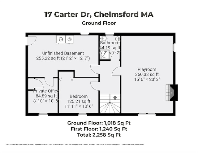 view of layout