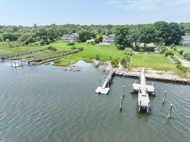 1794 Drift Unit E, Westport, MA 02790 - aerial view of property and surrounding area with a large body of water