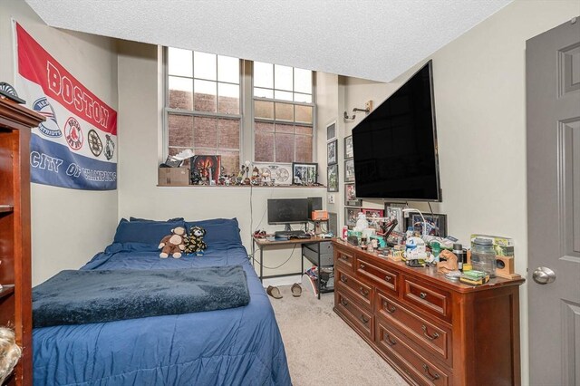 bedroom featuring carpet floors
