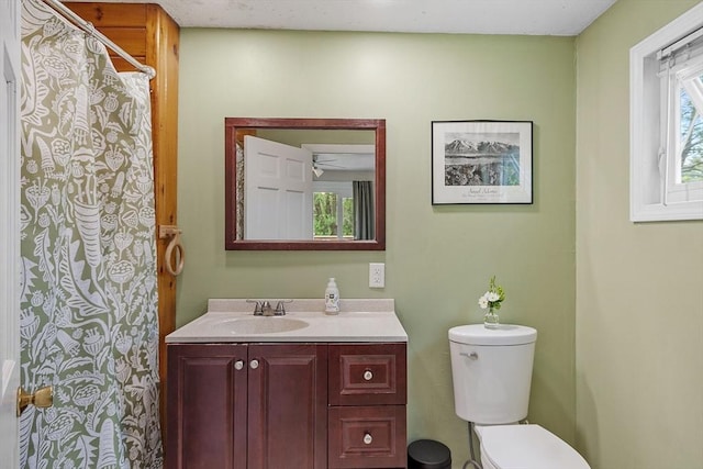 7 Squannacook Ter, Townsend, MA 01469 - bathroom with toilet, vanity, and a shower with curtain