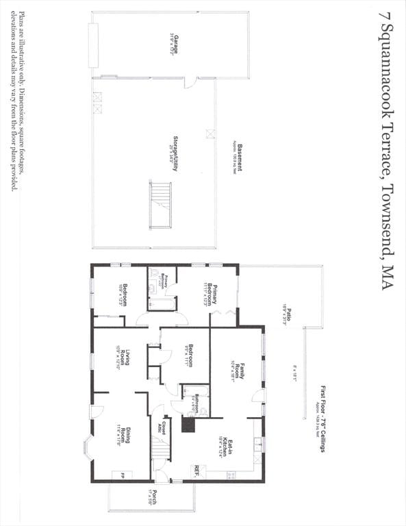 7 Squannacook Ter, Townsend, MA 01469 - room layout