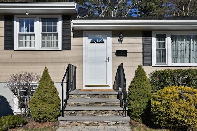 view of property entrance