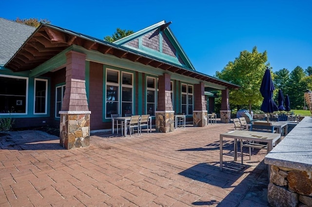 16 White Pine Knl Unit 199, Westford, MA 01886 - view of patio / terrace with outdoor dining space
