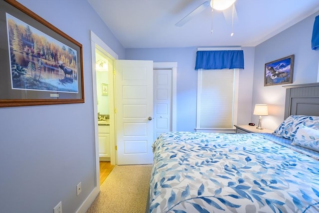 16 White Pine Knl Unit 199, Westford, MA 01886 - bedroom with carpet floors and a ceiling fan