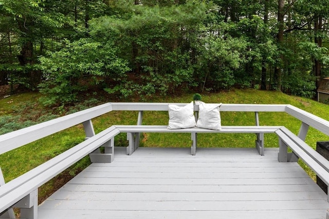 300 Maple St, Franklin, MA 02038 - view of wooden terrace
