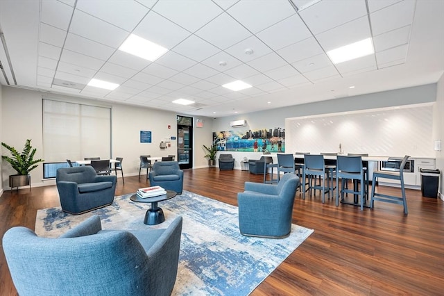 7 Lisbon St Unit 201, Boston, MA 02128 - common area with a paneled ceiling