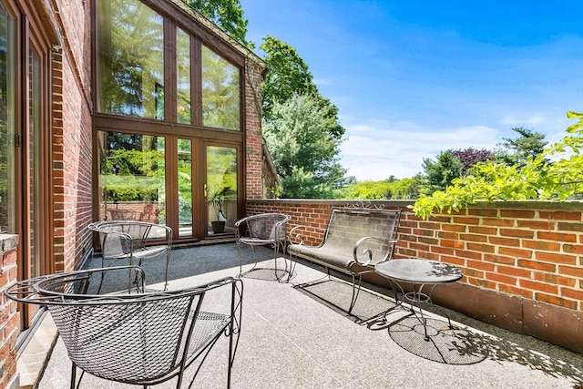 34 Lagrange St, Brookline, MA 02467 - view of patio