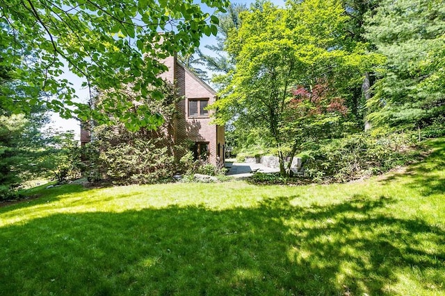 34 Lagrange St, Brookline, MA 02467 - view of grassy yard