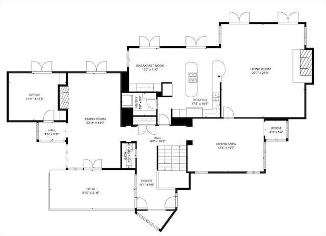 34 Lagrange St, Brookline, MA 02467 - view of home floor plan