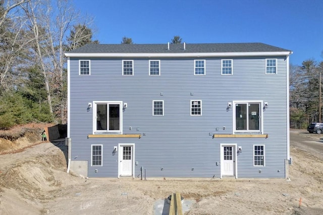 view of rear view of house