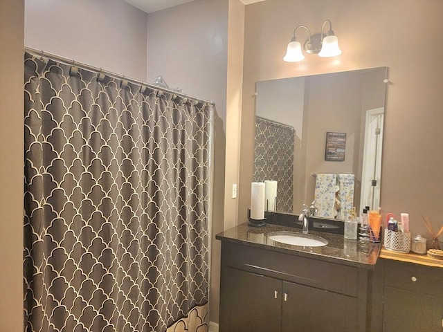 422 John Mahar Hwy Unit 305, Braintree, MA 02184 - bathroom with vanity and a shower with curtain