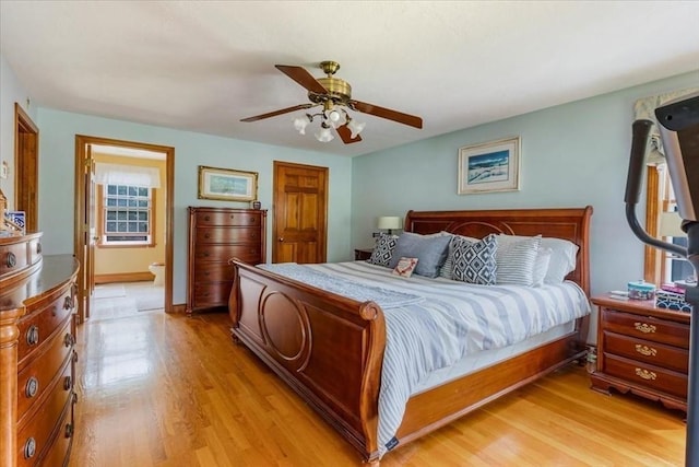 11 Tara Dr, Pembroke, MA 02359 - bedroom featuring light wood-style floors and ceiling fan