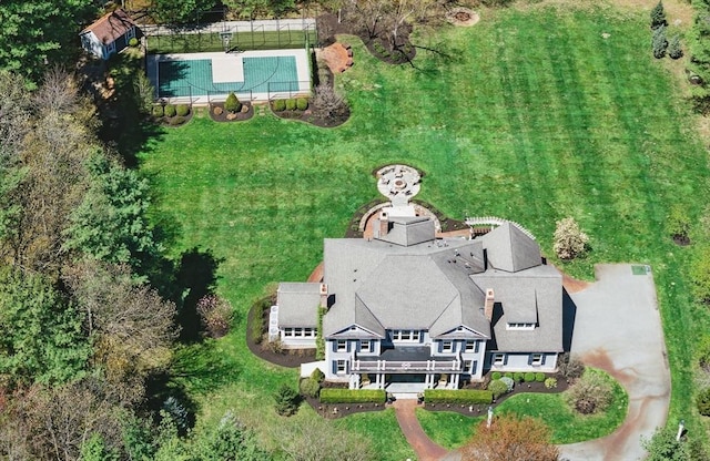drone / aerial view