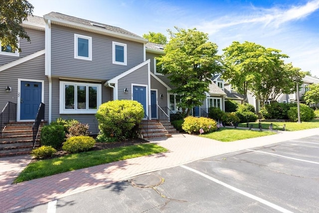 23 Indian Cove Way Unit 23, Easton, MA 02375 - view of property with entry steps and uncovered parking