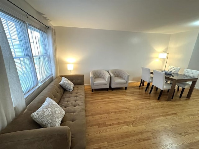 59-R Union St Unit 59-R, Boston, MA 02135 - living room featuring wood finished floors and baseboards