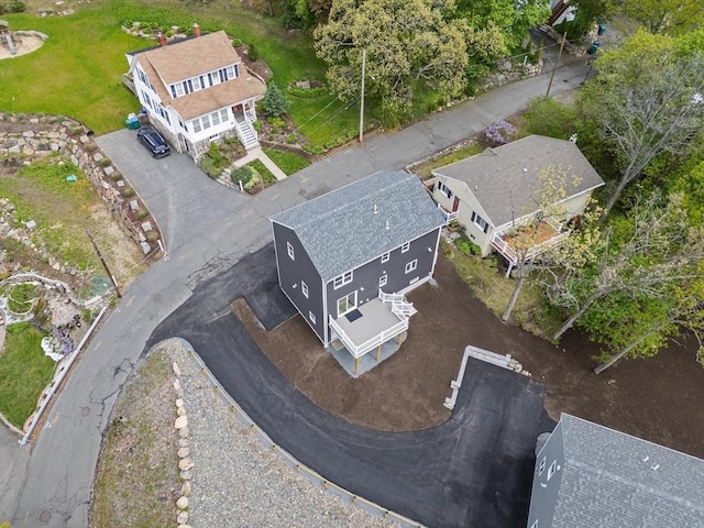 view of subject property