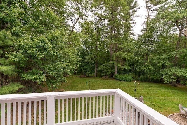 5 Whipple Rd, Hamilton, MA 01982 - wooden deck featuring a yard