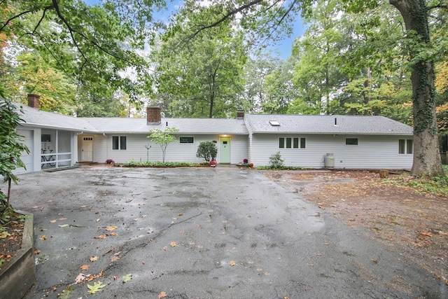 view of ranch-style house