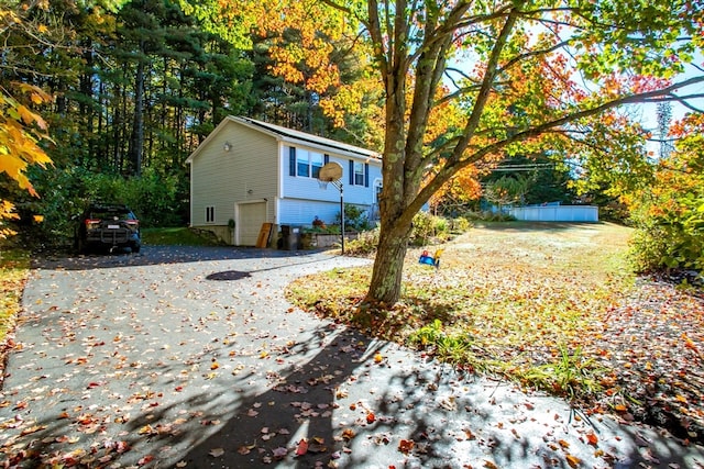 view of property exterior