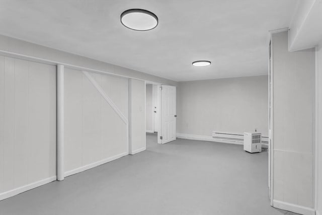 49 Wimbleton Dr, Longmeadow, MA 01106 - finished basement with a baseboard heating unit and baseboards
