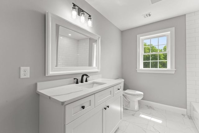 LOT11R 46 Loidie Ln, Brockton, MA 02301 - full bath featuring marble look tile flooring and vanity