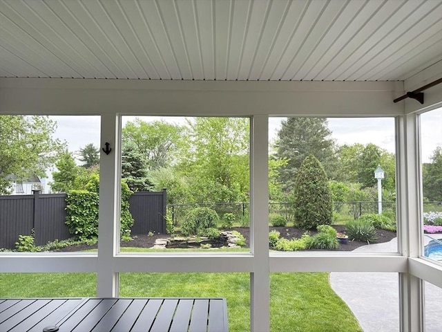 14 Cavite St, Devens, MA 01434 - unfurnished sunroom featuring healthy amount of natural light