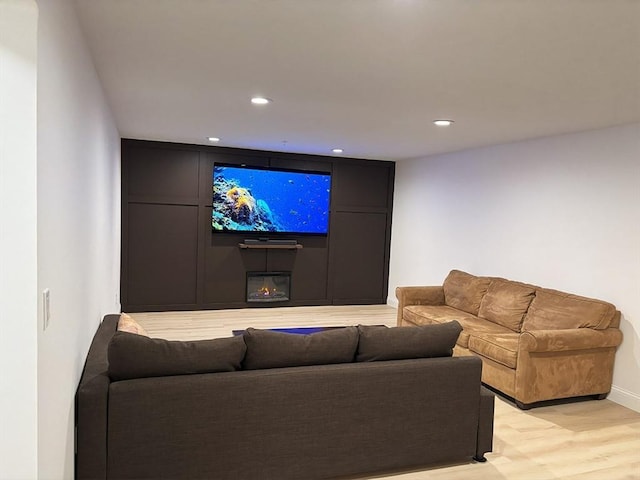 14 Cavite St, Devens, MA 01434 - cinema room with baseboards and recessed lighting