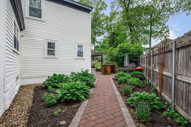 11 Florence Rd, Lowell, MA 01851 - view of yard featuring a patio