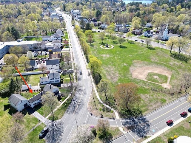 67 E Main St, West Brookfield, MA 01585 - aerial perspective of suburban area