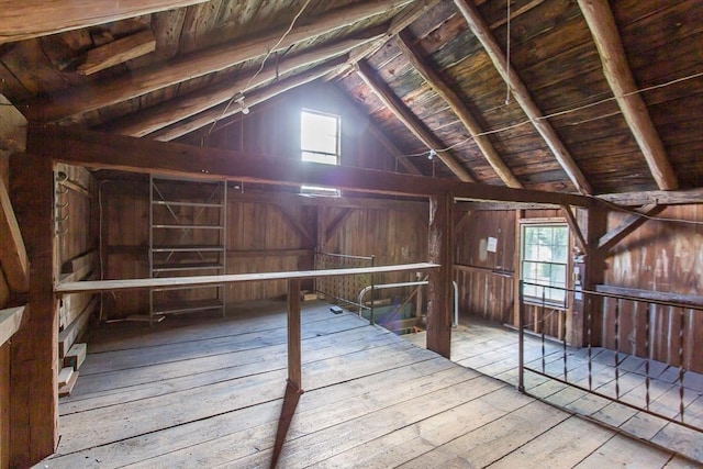 67 E Main St, West Brookfield, MA 01585 - attic featuring plenty of natural light and an upstairs landing