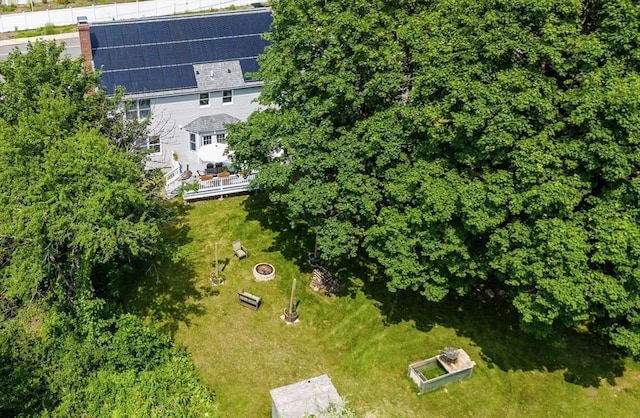 575 E St, Mansfield, MA 02048 - aerial view