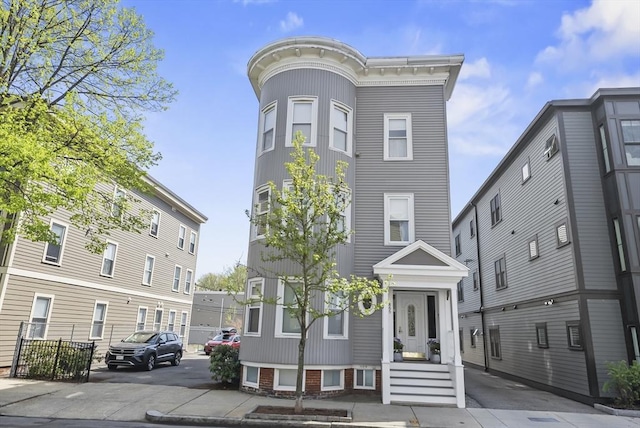 view of townhome / multi-family property