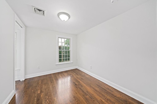 24 Summer St Unit A, Kingston, MA 02364 - empty room with baseboards and dark wood-style floors