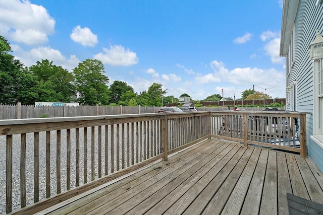 24 Summer St Unit A, Kingston, MA 02364 - deck featuring a fenced backyard