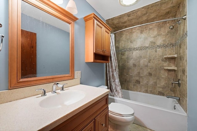 20 Roy St, Fairhaven, MA 02719 - bathroom with toilet, shower / bathtub combination with curtain, and vanity
