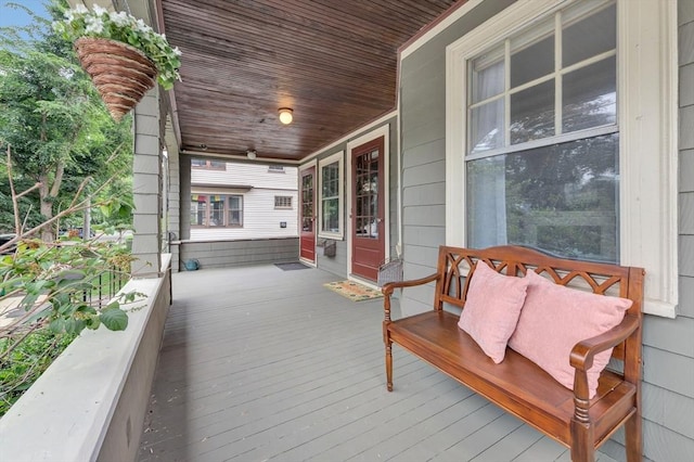 100 Melrose St Unit 100, Arlington, MA 02474 - view of wooden porch