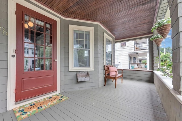 100 Melrose St Unit 100, Arlington, MA 02474 - view of wooden porch