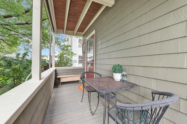100 Melrose St Unit 100, Arlington, MA 02474 - view of wooden deck