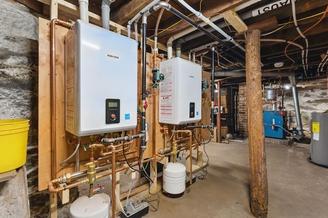 357 Granite St, Quincy, MA 02169 - utilities with water heater and a heating unit