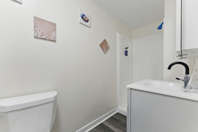 357 Granite St, Quincy, MA 02169 - bathroom with wood finished floors and vanity